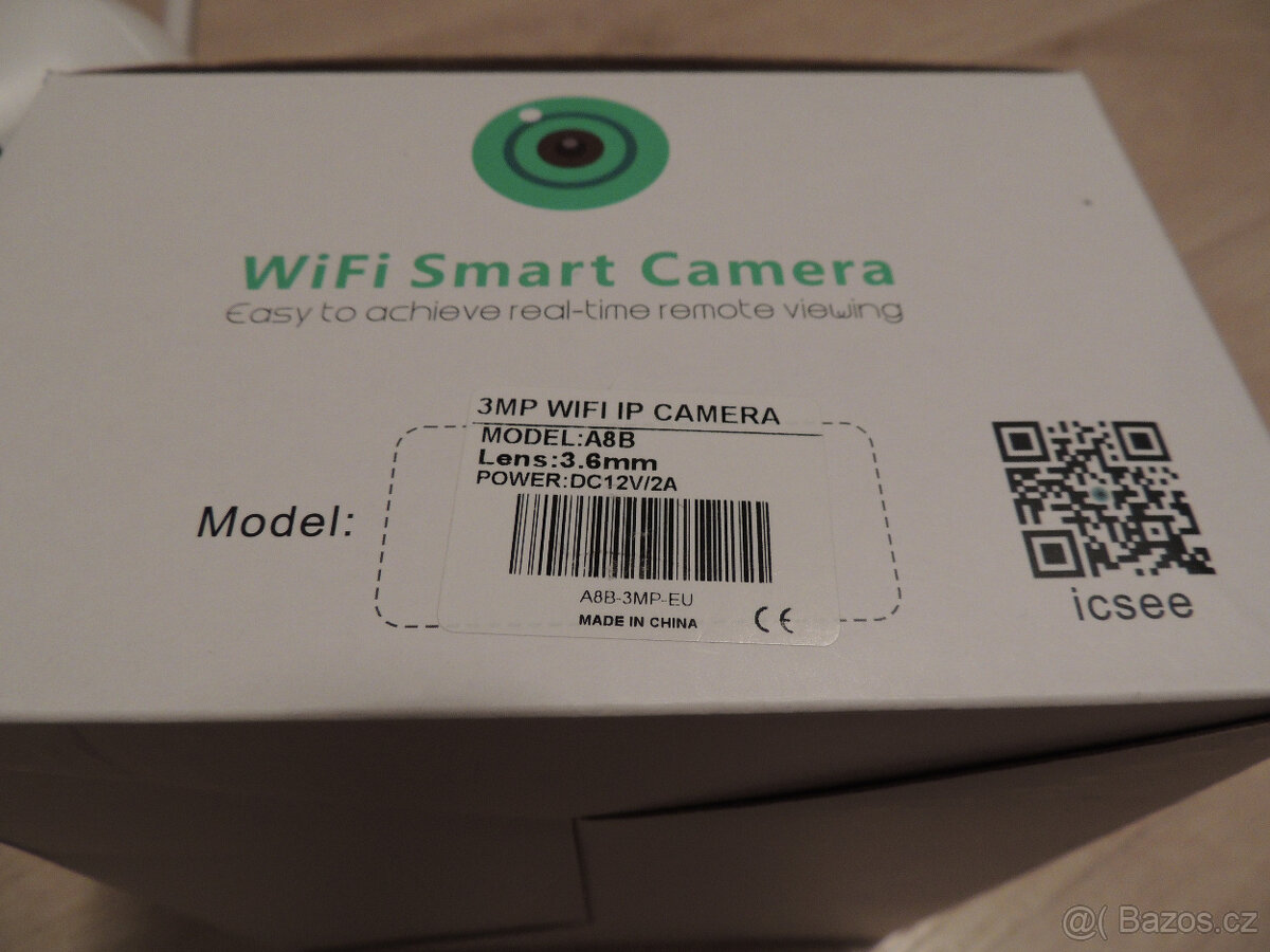 3x otočná venkovní WiFi IP kamera 3MP - 6