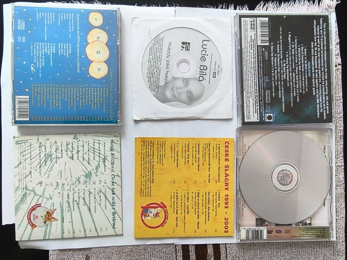 Nabįdka LP,, CD a MG kazet - 6