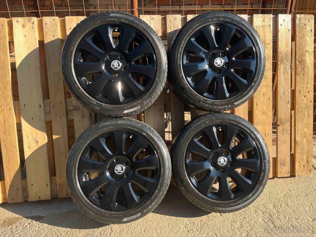 Alu kola 5x112, 7,5Jx17 H2, ET49 - 6