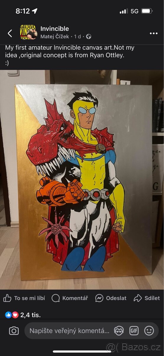 Ručně malované akrylové obrazy - 6