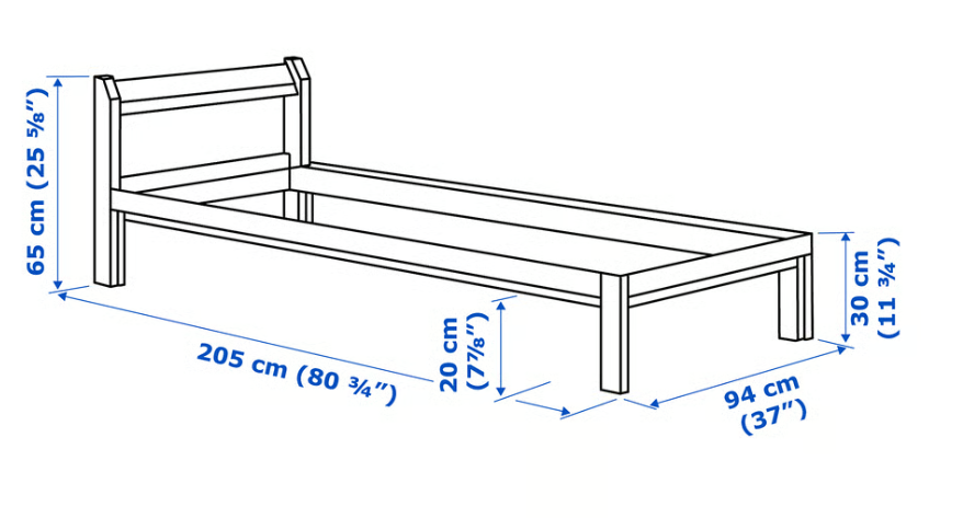postel Ikea NEIDEN (90x200) - 6