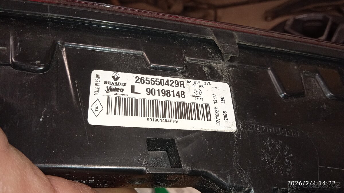 Světlo Renault Megan - 6