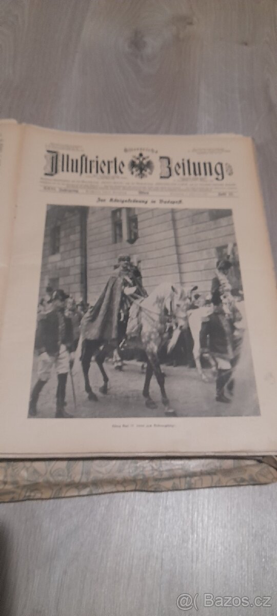 Staré noviny Rakousko-Uhersko 1916-1917 - 6