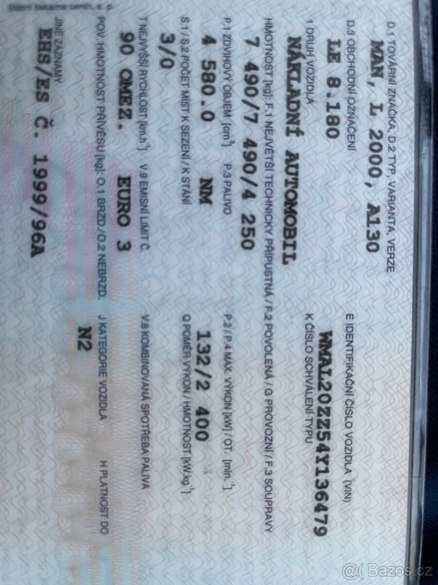 MAN L 2000 KONTEJNER - 6