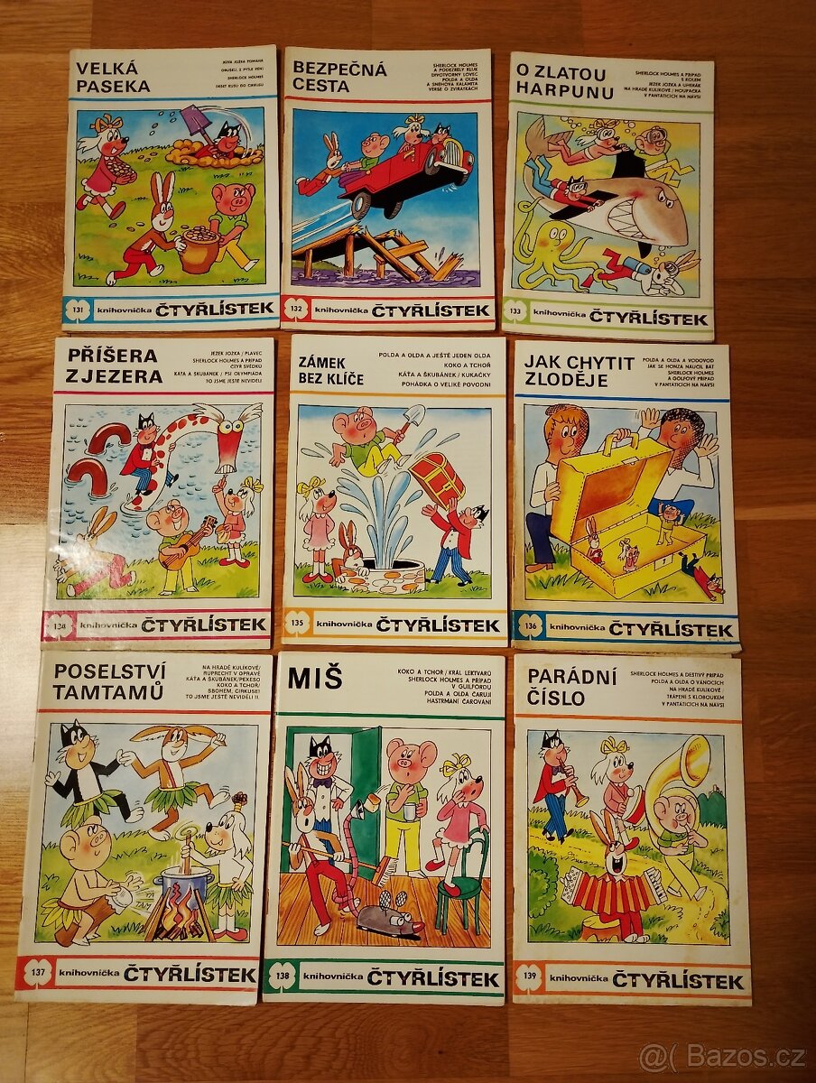 Čtyřlístek - časopisy 1981 - 1988 - 6