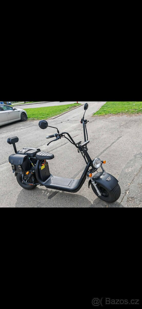 Elektro skútr hecht cocis zero black - 6