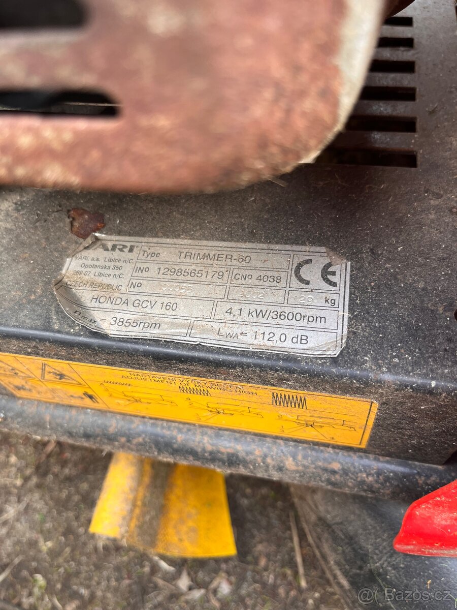 Bubnová sekačka Honda Vari s pojezdem - 6