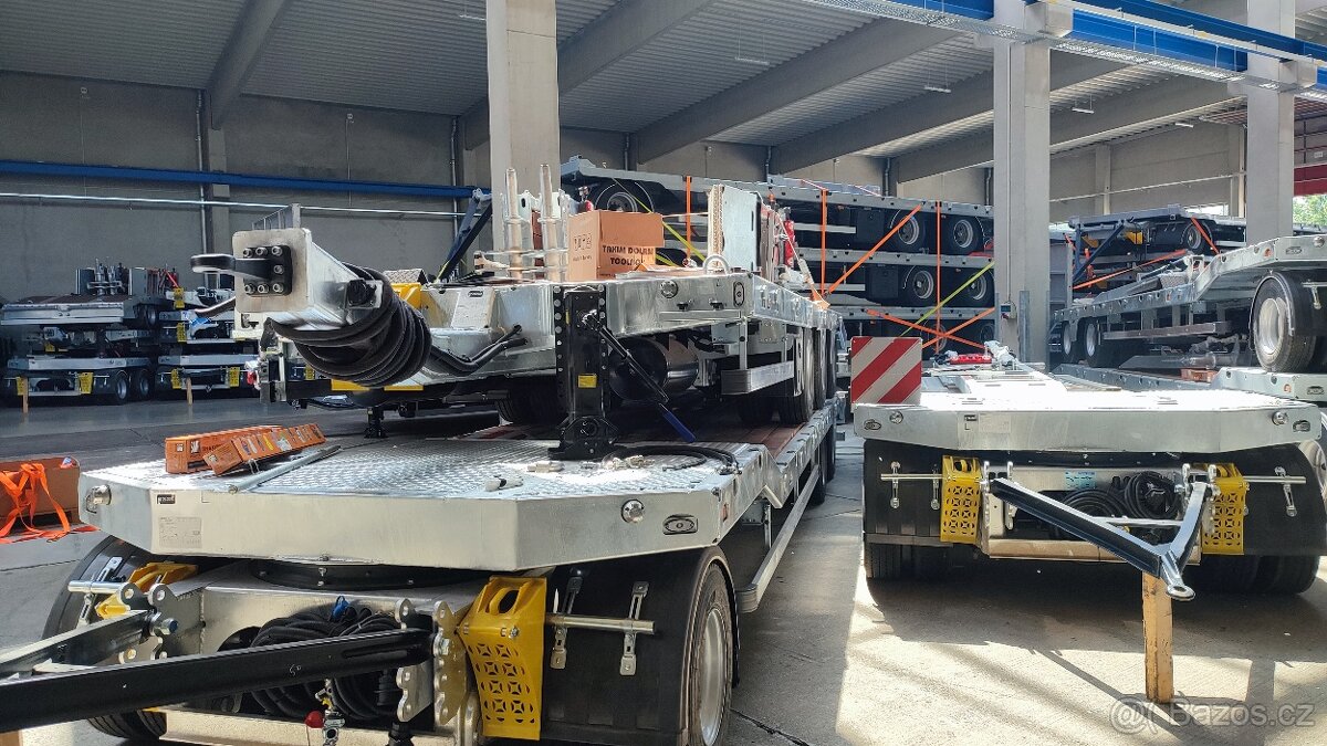 Přívěs na přepravu CAC Bobcat takeuchi Kubota jcb - 6