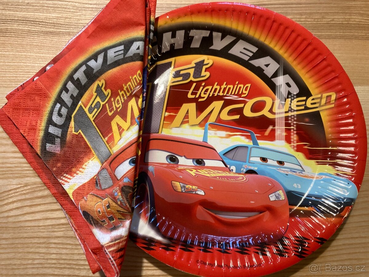 3x Puzzle Blesk McQueen + dárky - cena celkem - 6