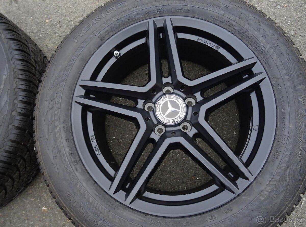 Zimní sada Mercedes GLC, 18", 5x112, ET 38, pneu Nokian - 6