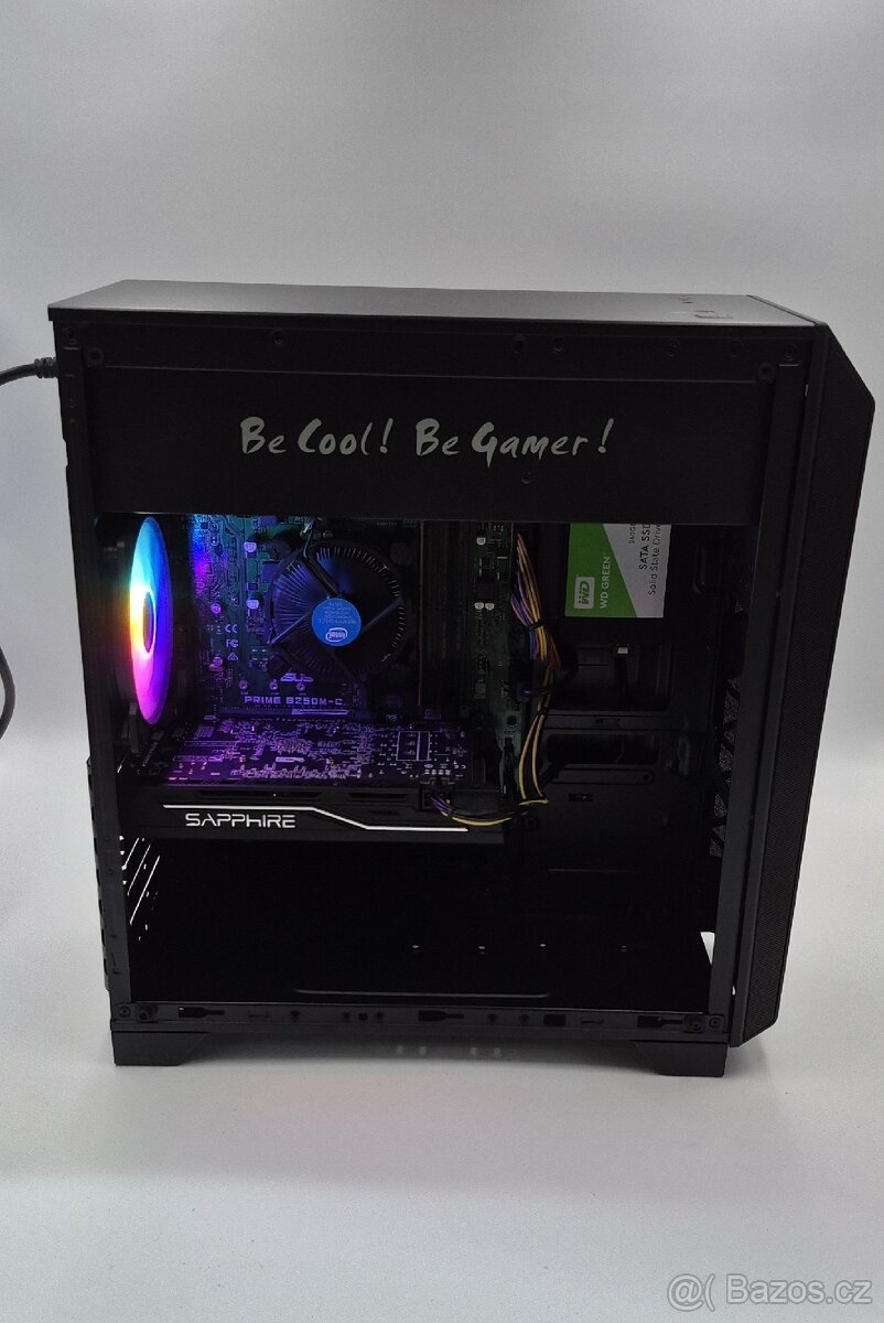Herní PC i5-7400 / RX 470 8GB / 16GB RAM / SSD 240GB - 6