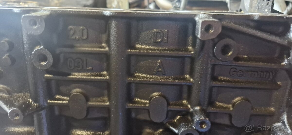 Spodek motoru blok motoru 2.0 tdi cah cag cba - 6