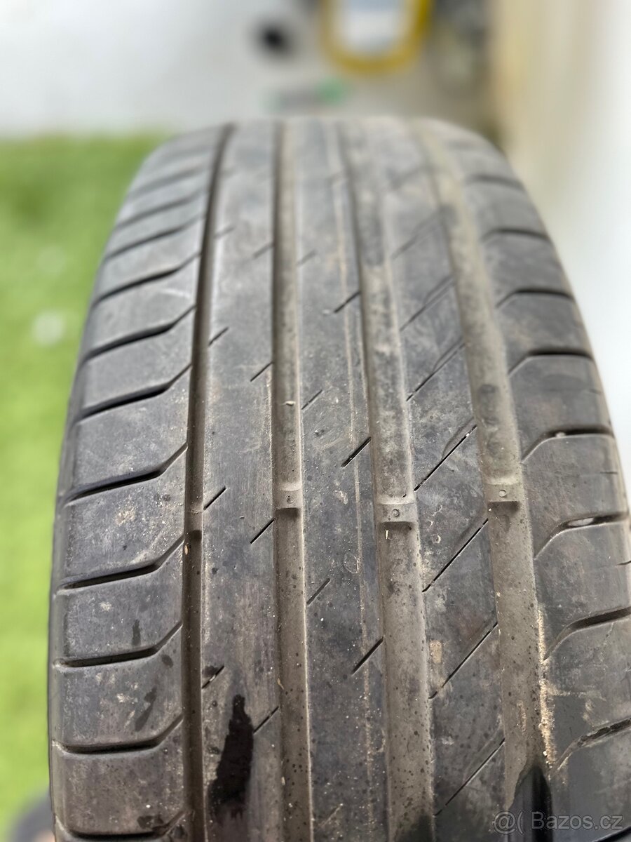 Alu kola 5x130 r17 s letnim pneu (tou) - 6