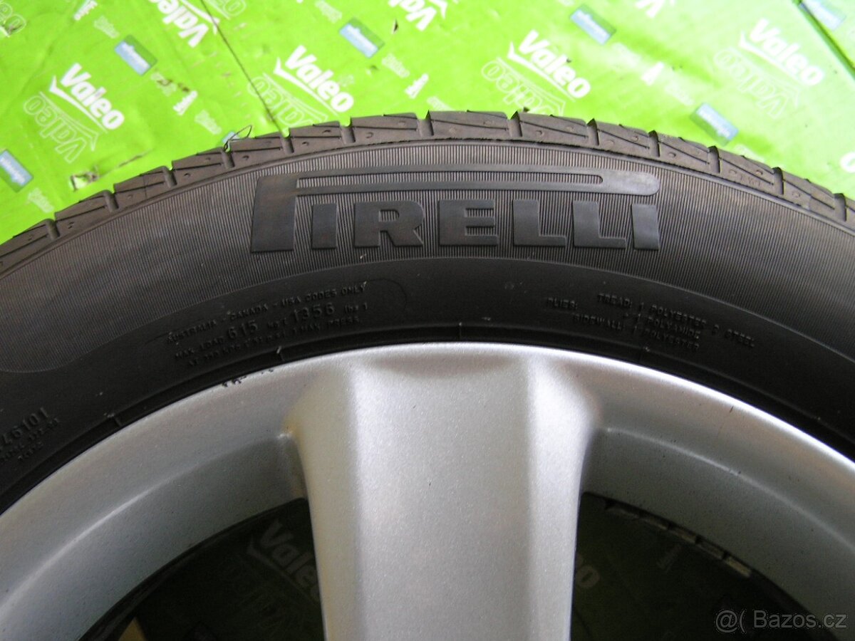 Sada Peugeot alu kol letní pneu - 6