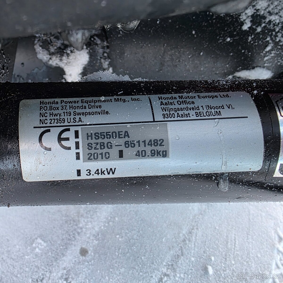 Sněžná fréza Honda HS 550 - 6