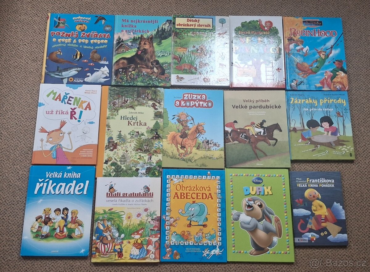 Dětskě knihy, pro mladé slečny o koních, čteni pro nejmenší - 6