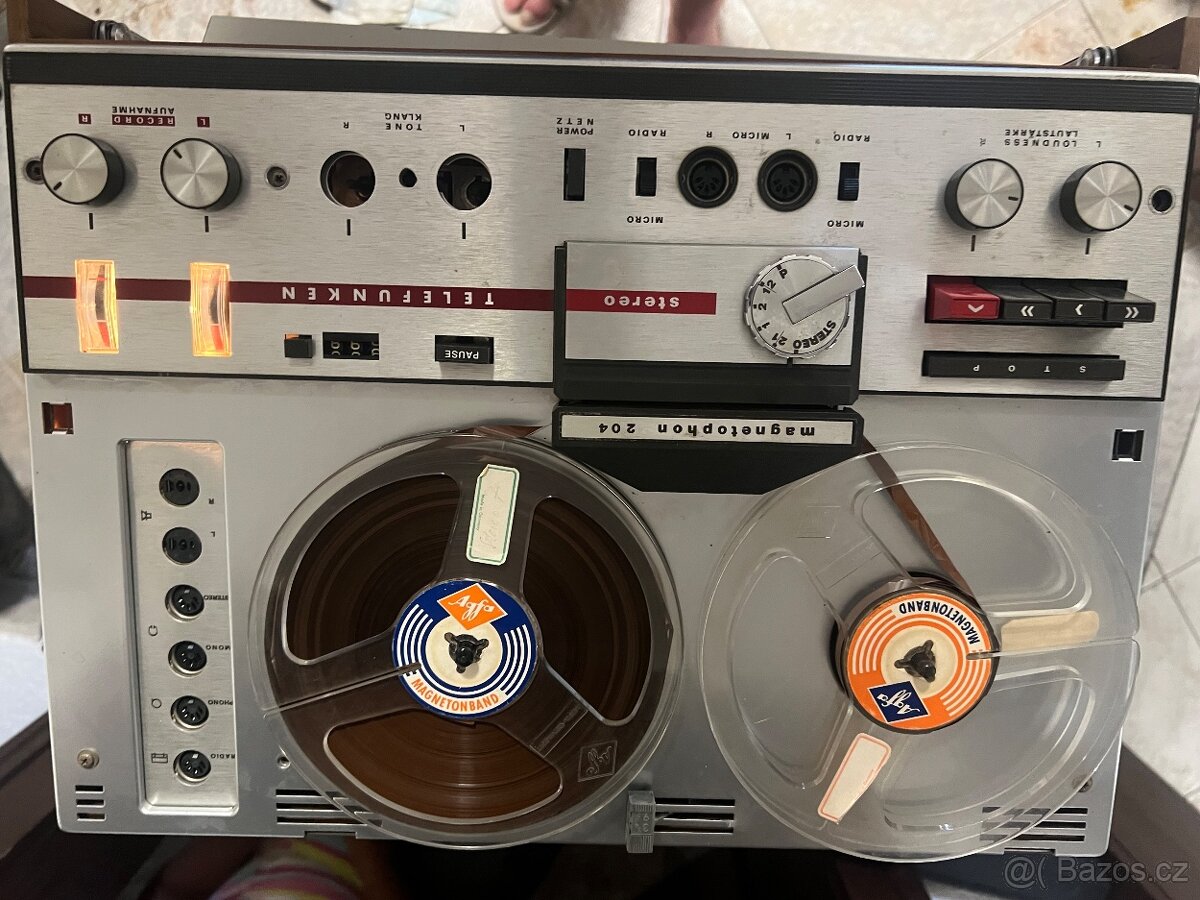 Kotoučový gramofon Telefunken 204 - 6