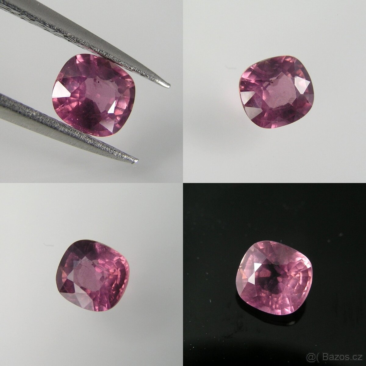 Safír přírodní-cushion-0,58 ct. - 6