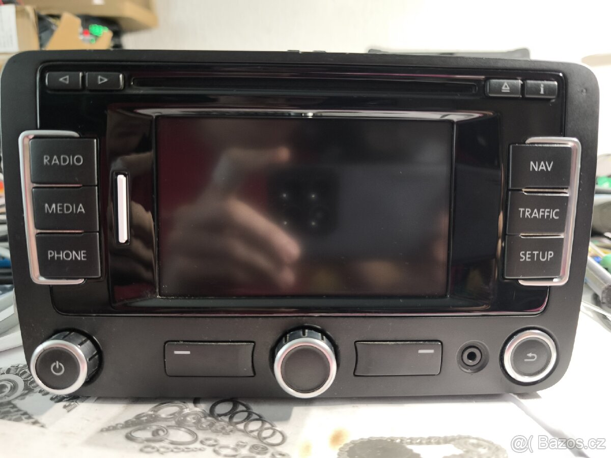VW RNS315 BT DAB autorádio navigace 3C8035279B - 6