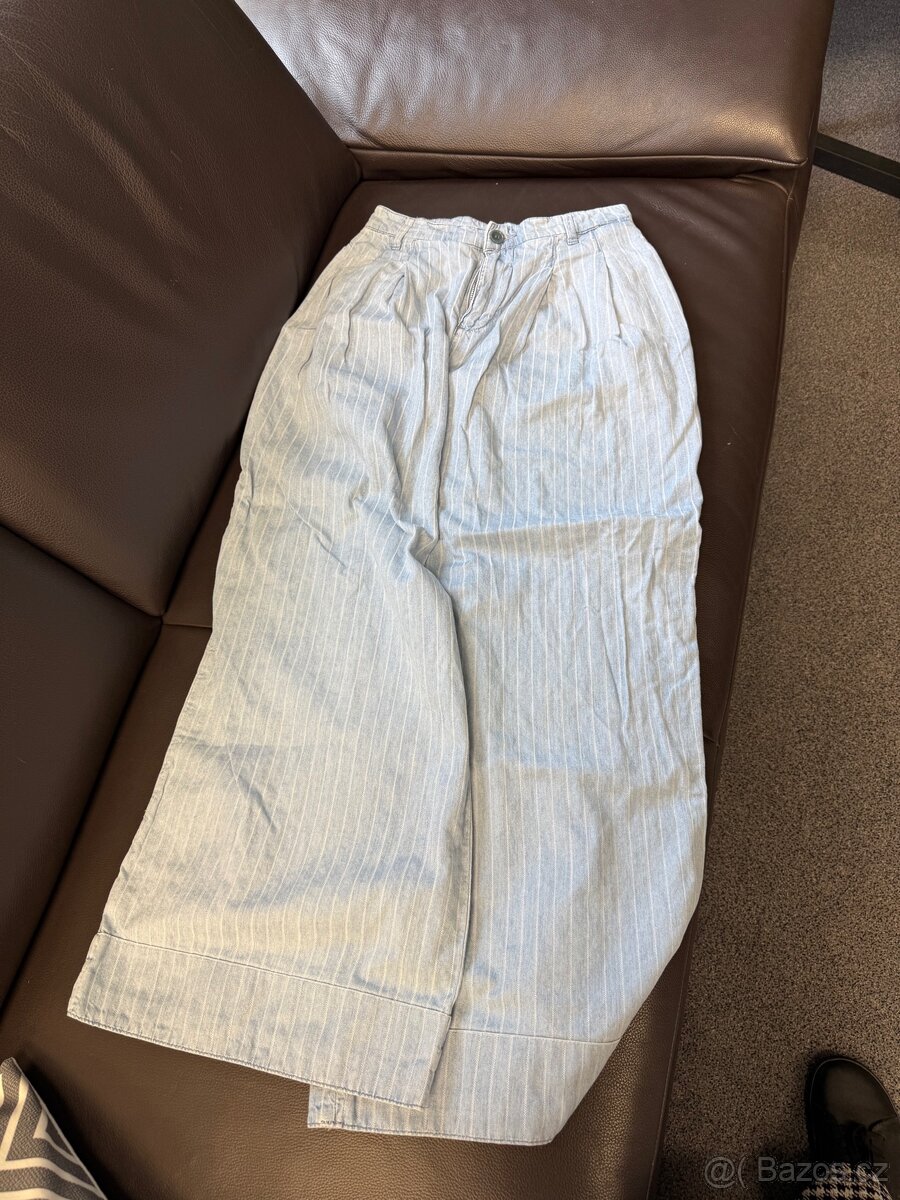 Dámské široké kalhoty- rifle luxusní značky LIU JO - 6