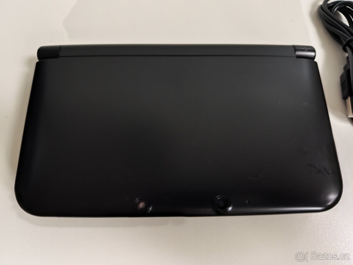 Nintendo 3DS XL (LL) Black + homebrew hack a 64GB karta - 6