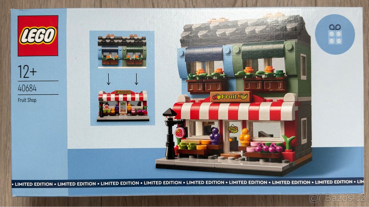 Lego sety, vlak, obchody karavan - 6