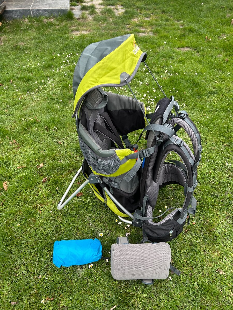 SET Krosna na dítě Corazon PANDA zelená - 6