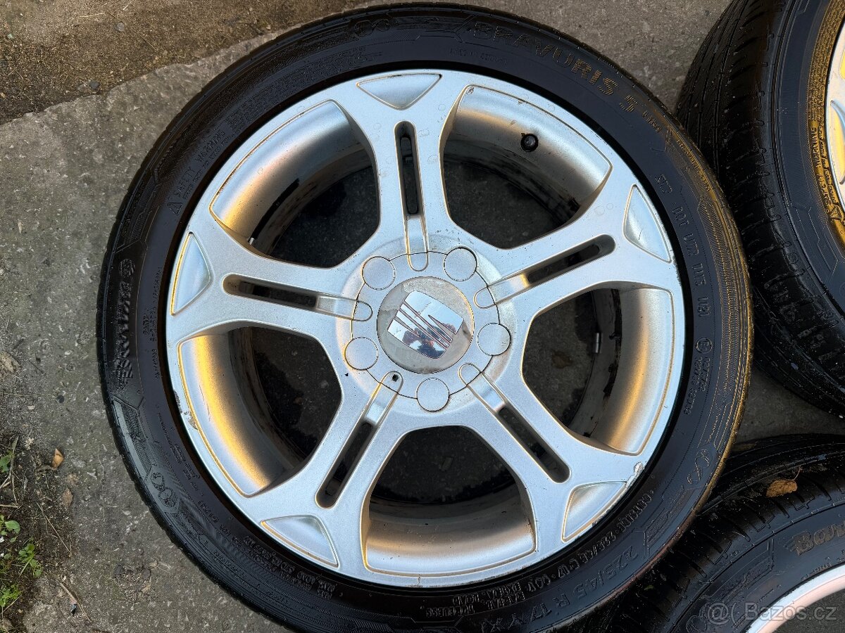 SEAT - originální alu kola 17" - 6