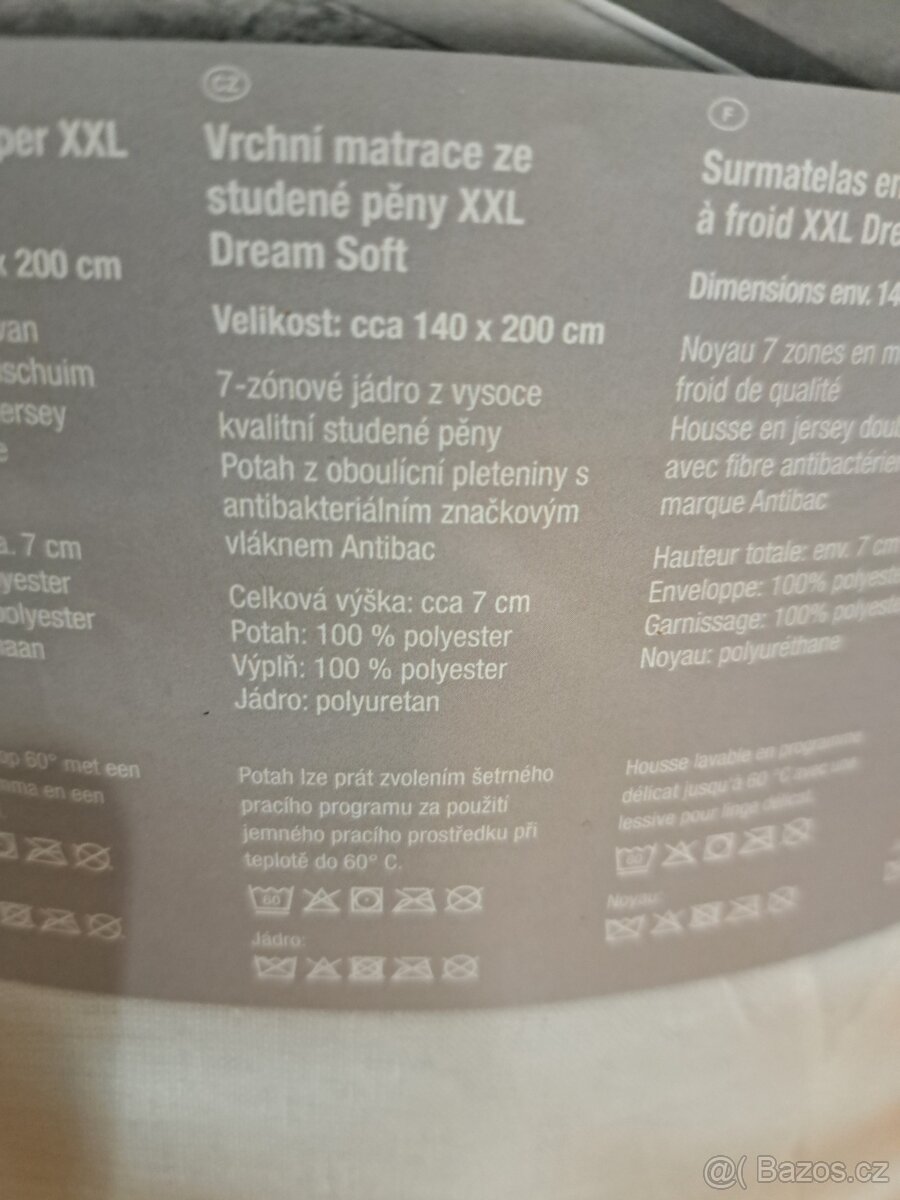 Matrace 140 x 200 cm - 6