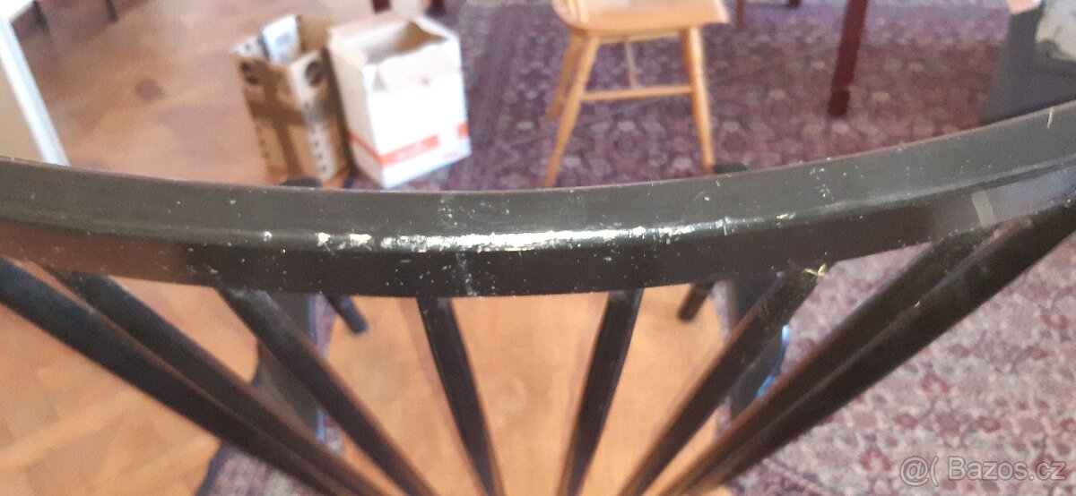 Finské dřevěné houpací křeslo - 6