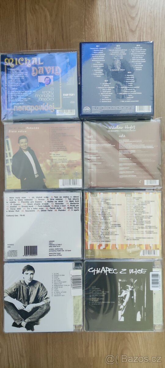 Prodám CD a DVD České a Slovenské.3 - 6