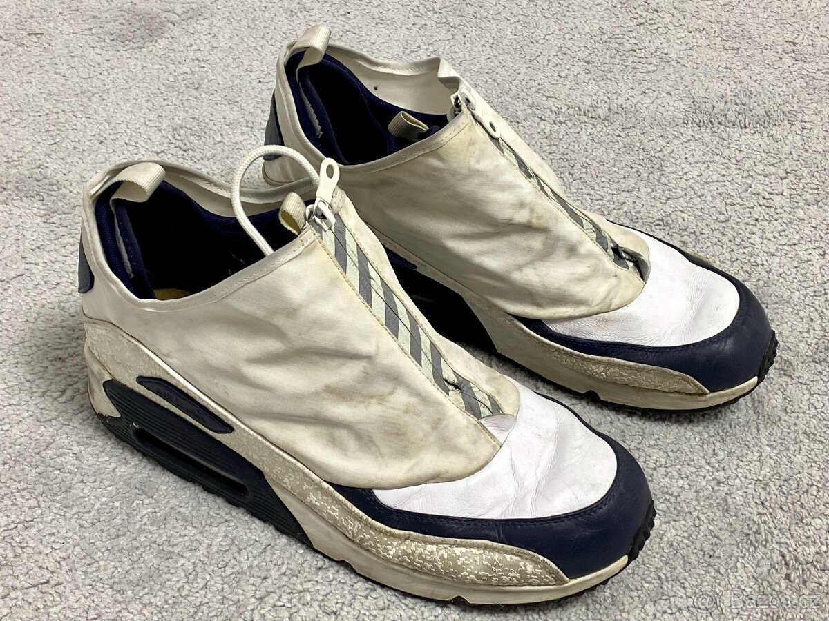 Nike Air Max 90 Utility White/ White-Metallic Gold - 6