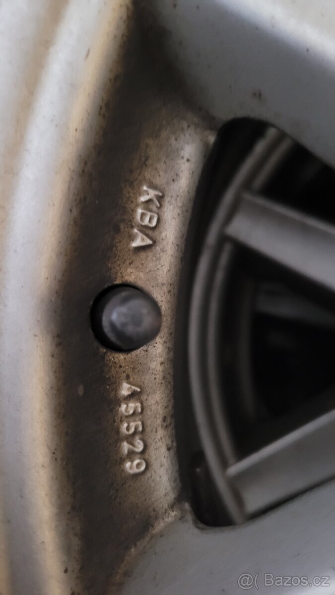 Prodám kvalitní konkavni alu r16 5x120 Dezent Germany, et20 - 6