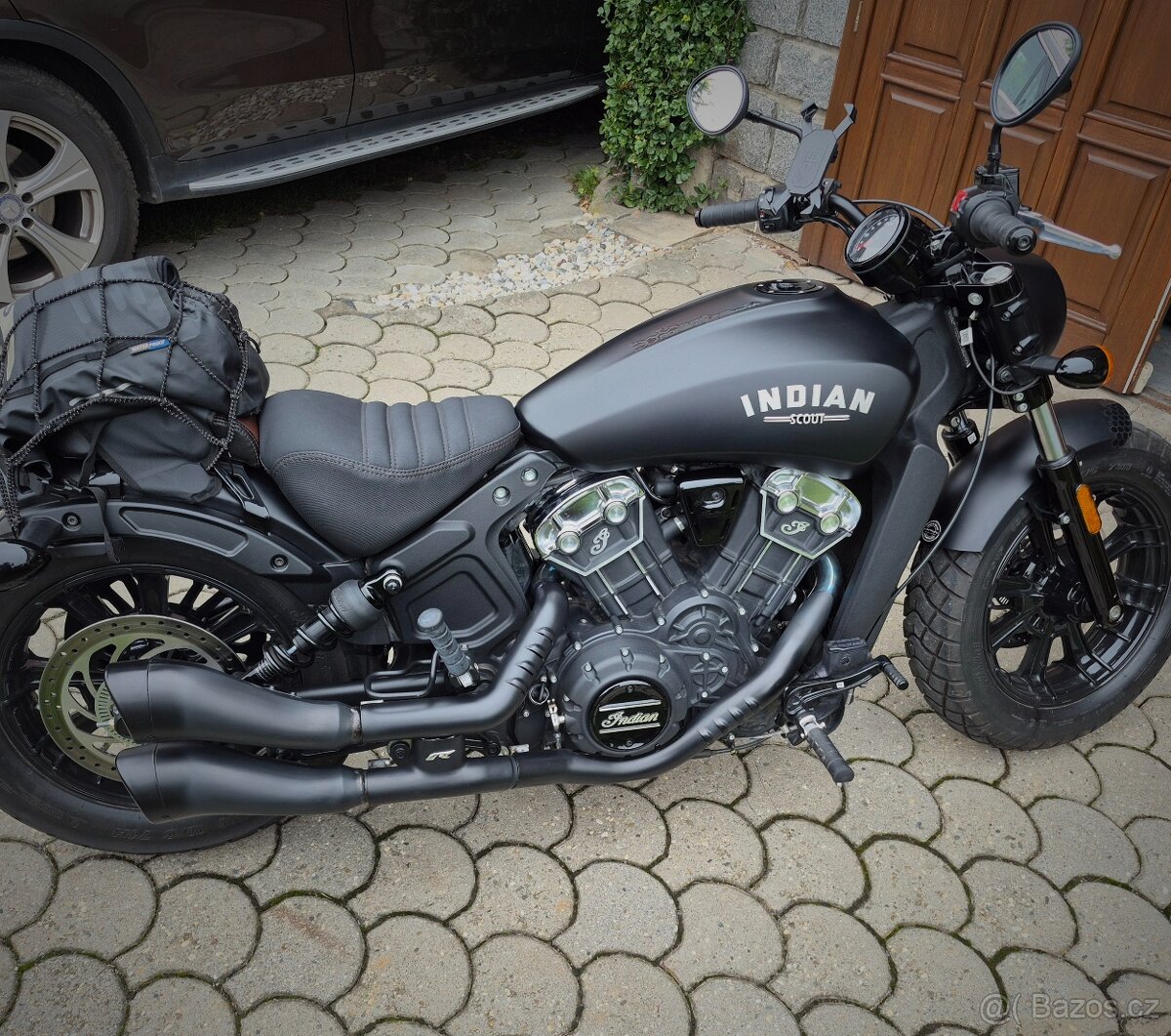 Koncovky výfuků na Indian Scout - 6