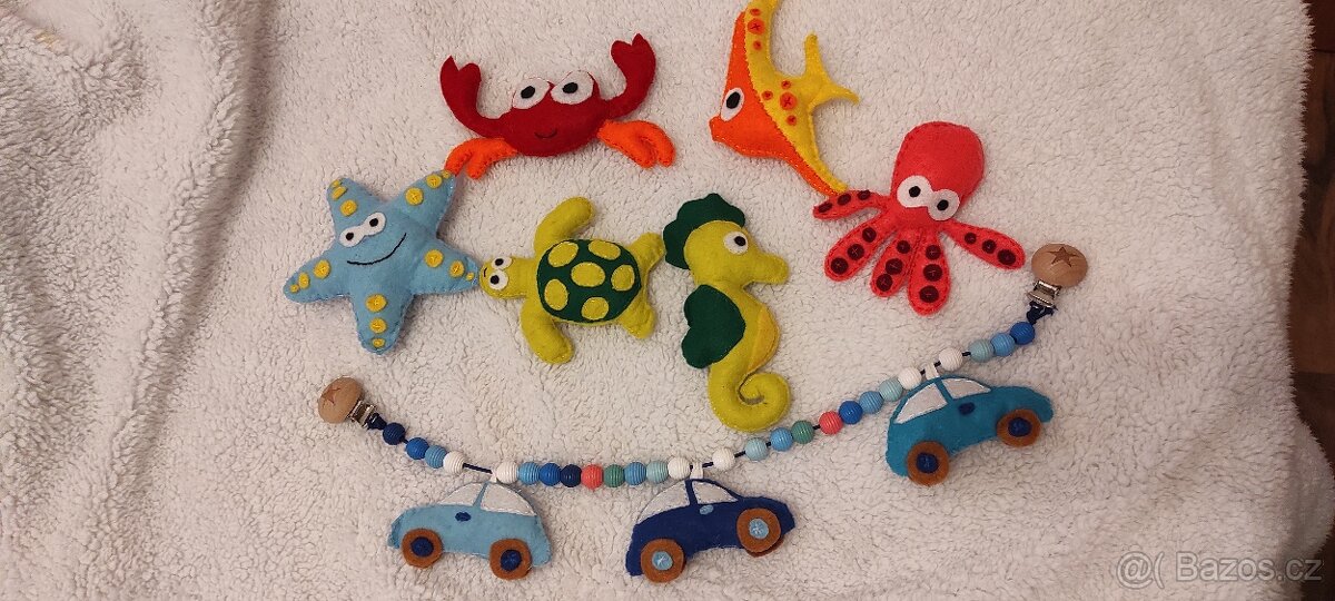 Pinkie taška +různé další věci - 6