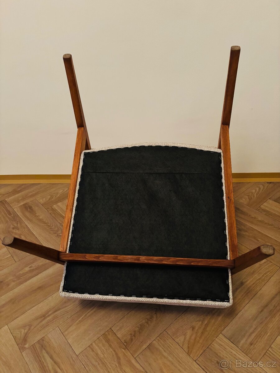 2 Křesla Brusel 60. Léta Po Renovaci - 6