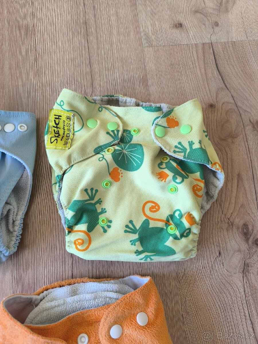 Látkové pleny 8ks - 6