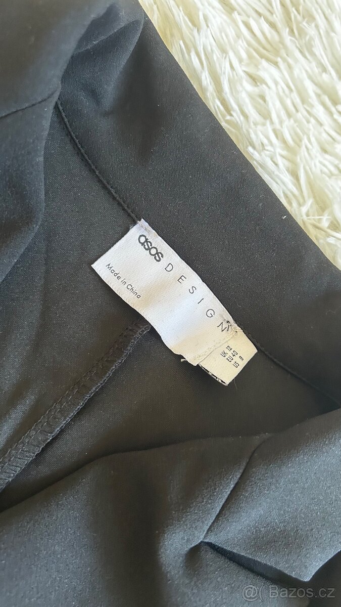 Černý set sako + kalhoty - 6