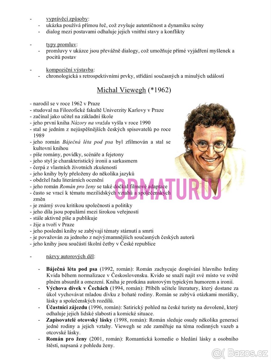 Maturitní otázky a přípravné materiály - 6