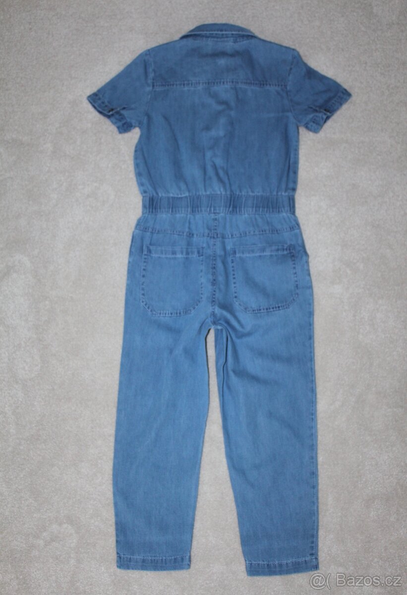 Džínový overal / kombinéza Coccodrillo vel. 128 - 6