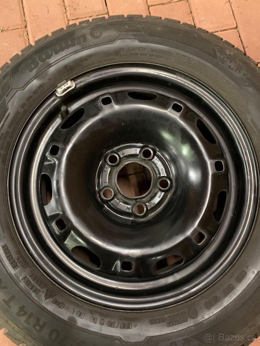 Kola 5x100, pneu 175/70/14 - 6