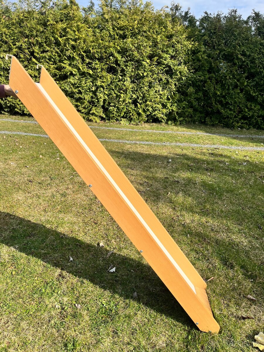 Dřevěná dětská klouzačka do interiéru - 6