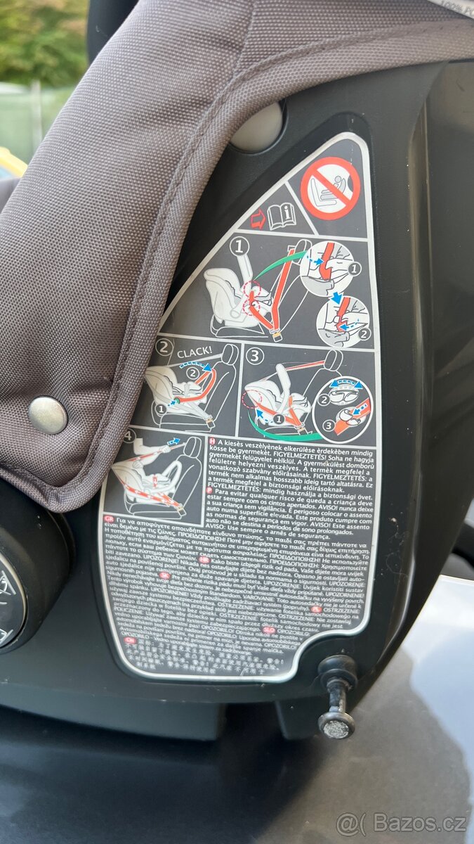 VAJÍČKO - dětská autosedačka CAM Area Zero - 6