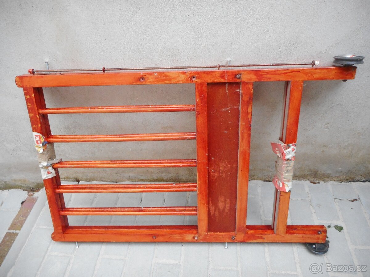 Dětská dřevěná postýlka - 6