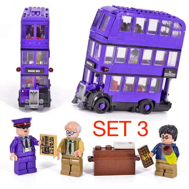 Harry Potter stavebnice 4 + figúrky - typ lego - nové - 6