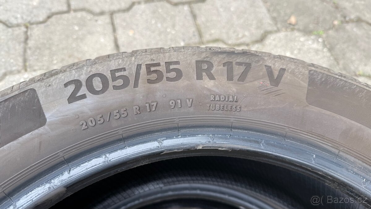 2x letní 205/55/17 Continental - 6