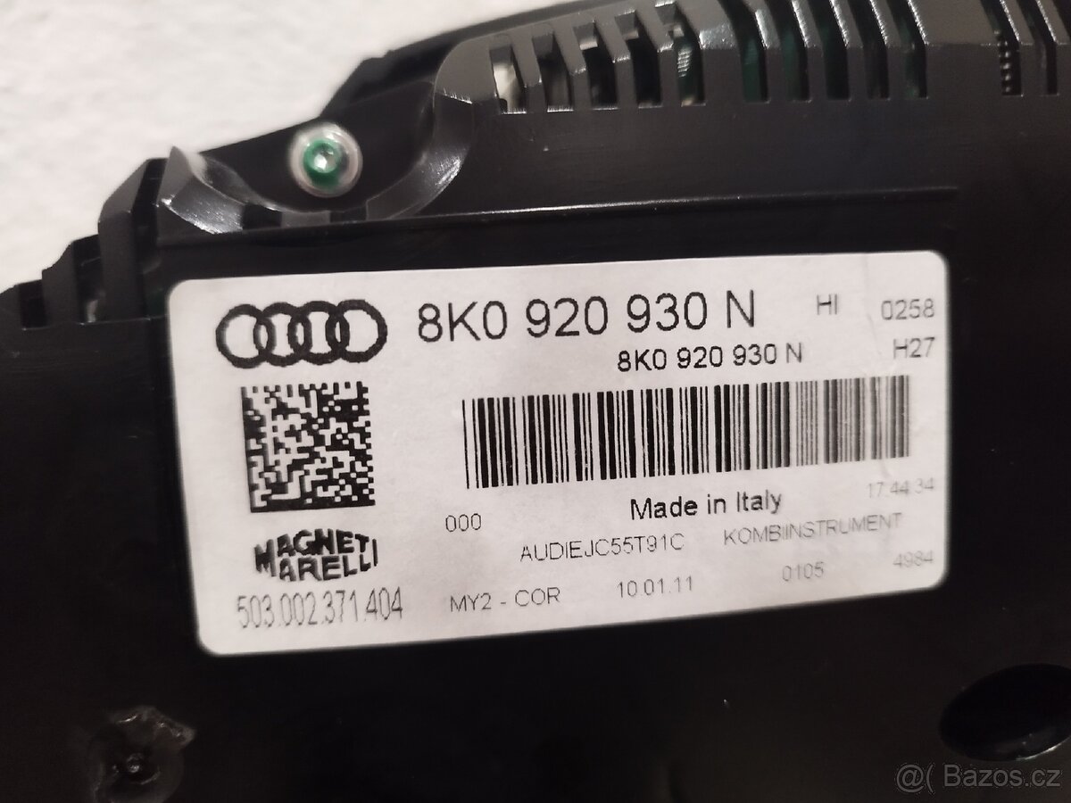 Audi A4 B8 přístrojová deska 8K0920930N - 6
