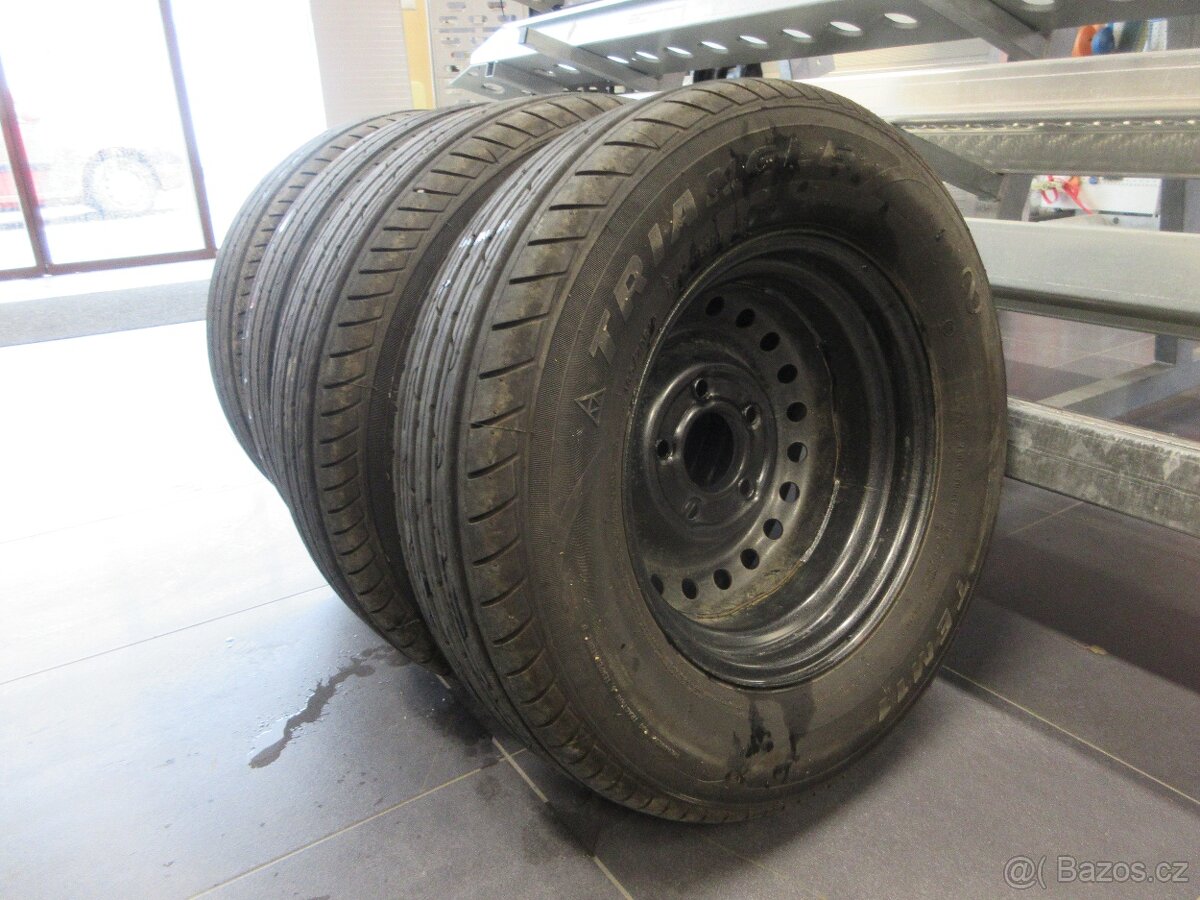 Sada kol Triangle 185/65R13 na přívěs - 6