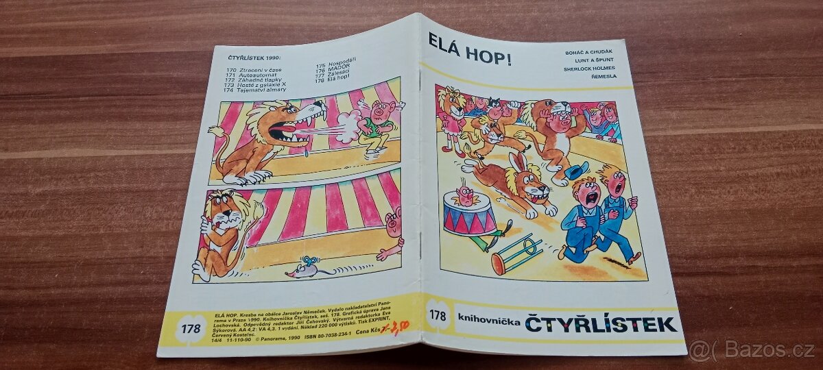 Čtyřlístek ročník 1990 - 6