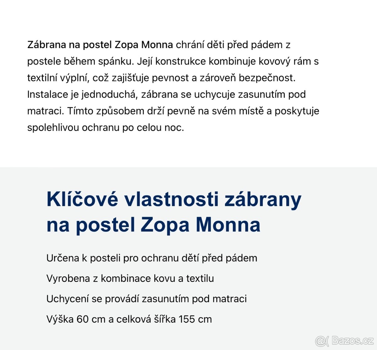 Zábrana na postel - 6